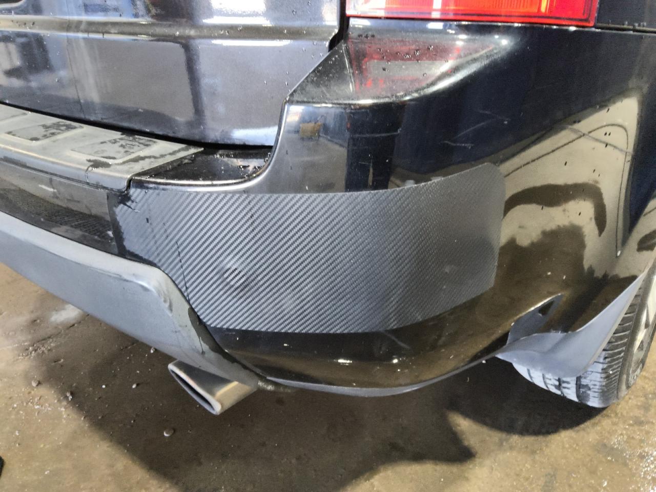2010 Honda Pilot Touring Black vin: 5FNYF4H91AB502272 Damage: Rear Bumper, Heavy Scratch, > 12 Inches