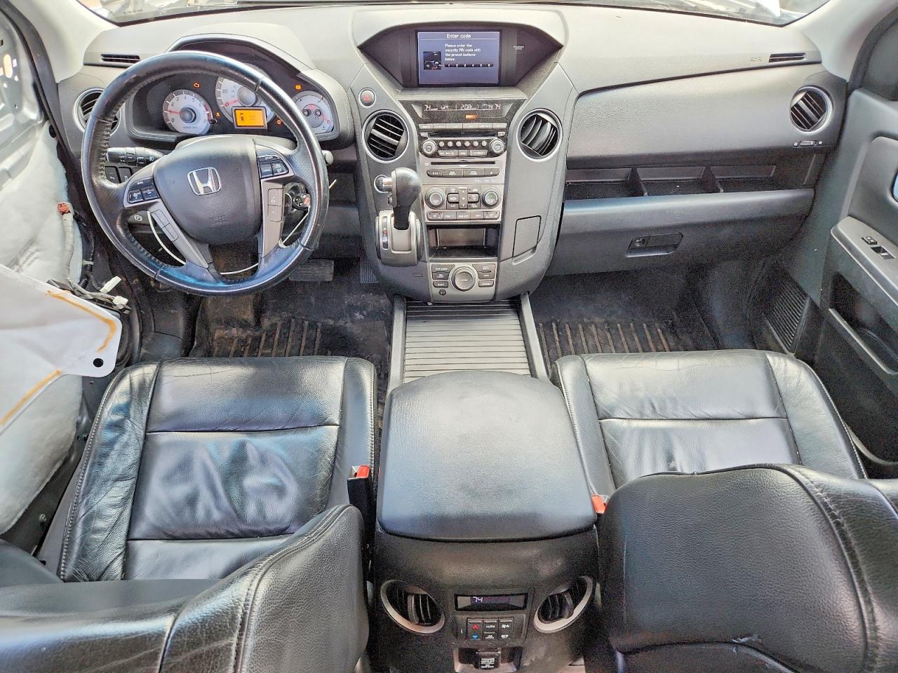 2012 Honda Pilot Touring Серебряный vin: 5FNYF4H91CB066817