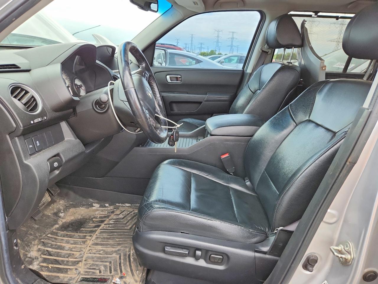 2012 Honda Pilot Touring Серебряный vin: 5FNYF4H91CB066817