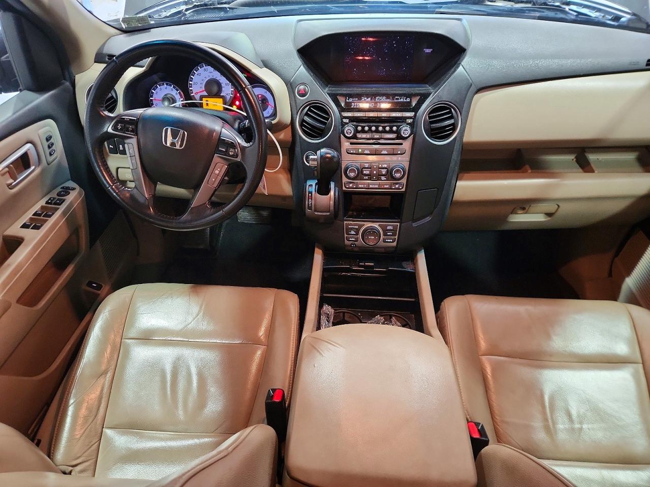 2012 Honda Pilot Touring Gray vin: 5FNYF4H91CB069989