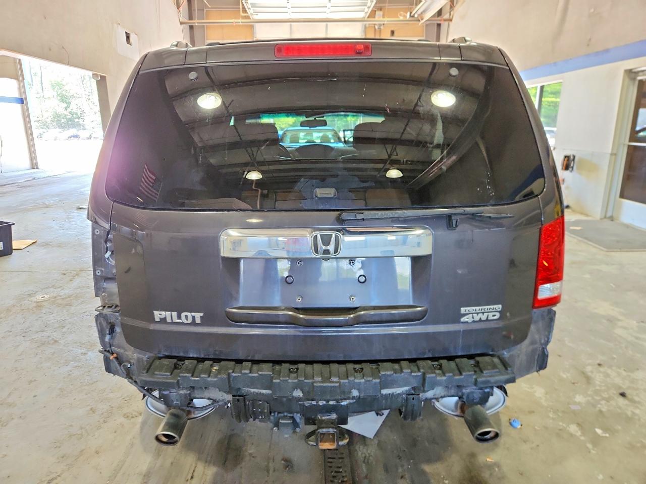 2012 Honda Pilot Touring Gray vin: 5FNYF4H91CB069989