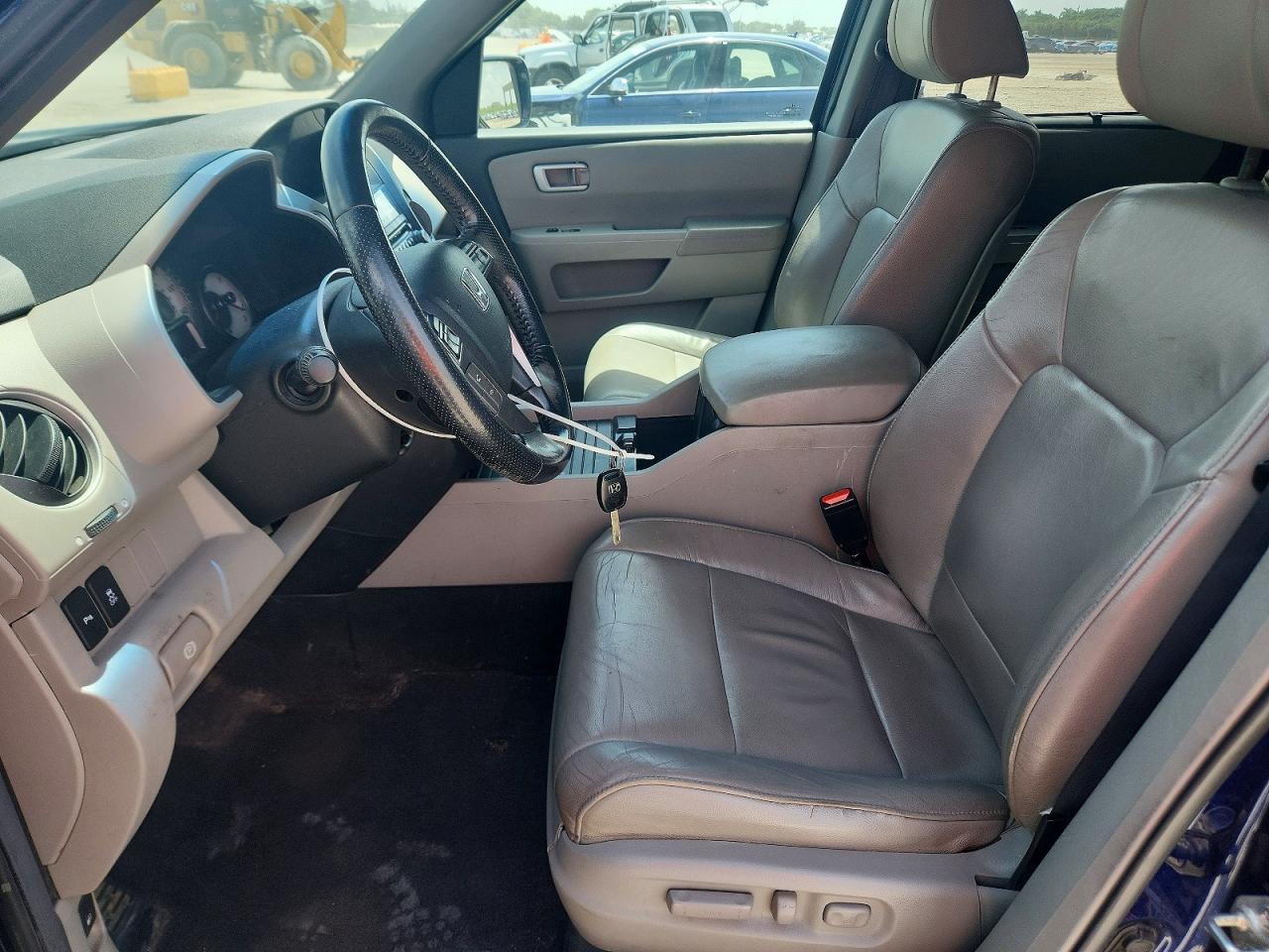 2013 Honda Pilot Touring Blue vin: 5FNYF4H91DB010748