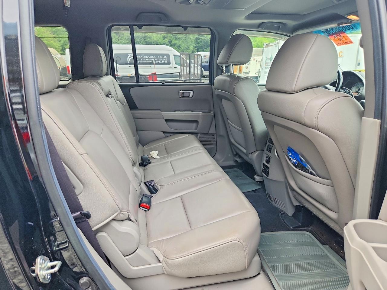 2013 Honda Pilot Touring Black vin: 5FNYF4H91DB017313