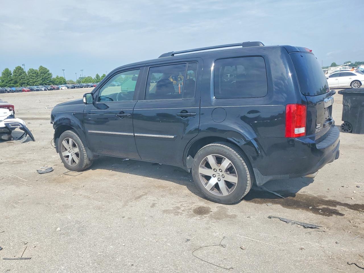 2013 Honda Pilot Touring Black vin: 5FNYF4H91DB018722