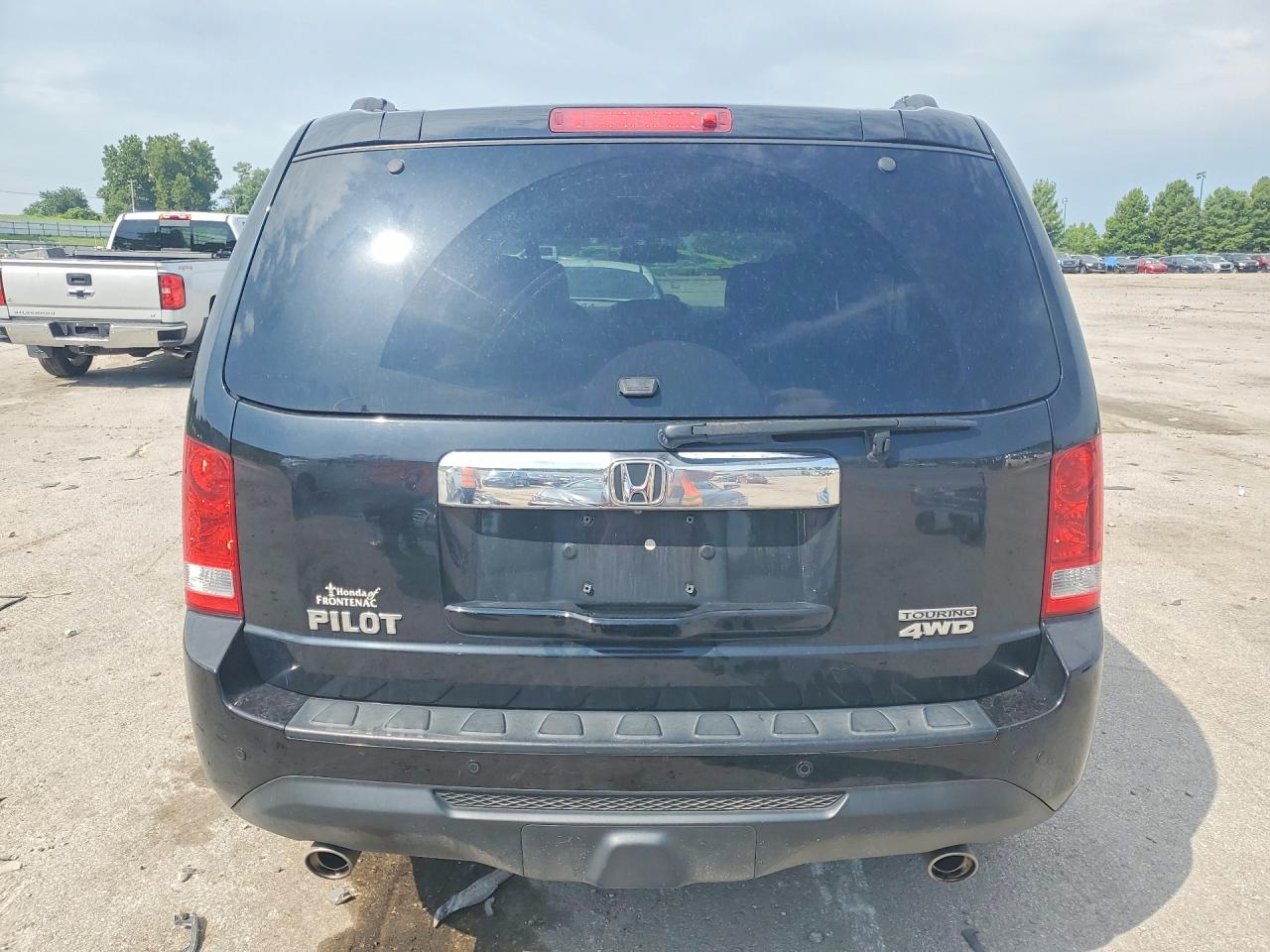 2013 Honda Pilot Touring Black vin: 5FNYF4H91DB018722