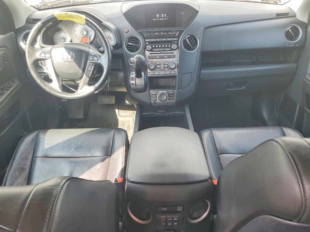 2013 Honda Pilot Touring Black vin: 5FNYF4H91DB018722
