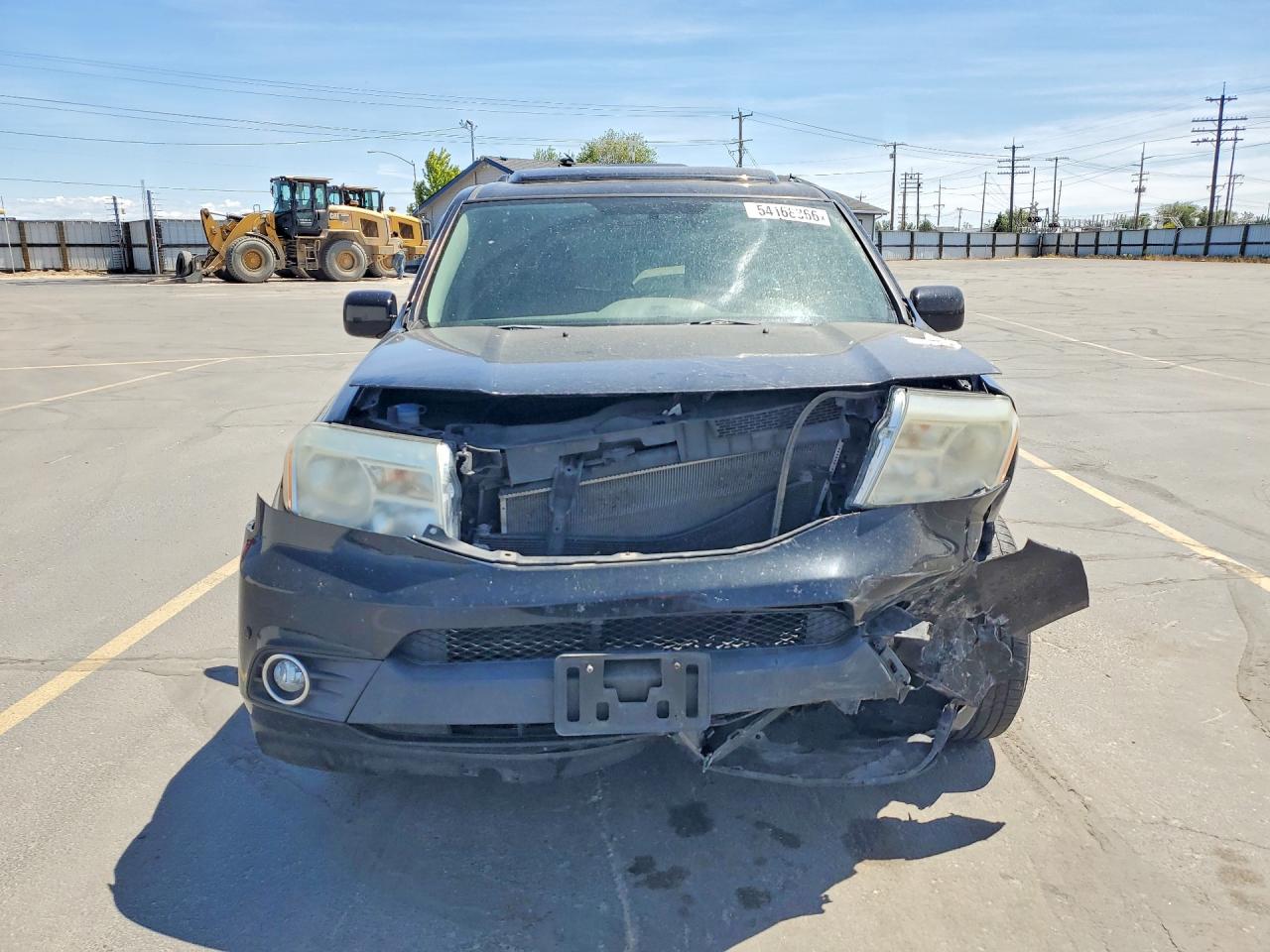 2013 Honda Pilot Touring Black vin: 5FNYF4H91DB020082