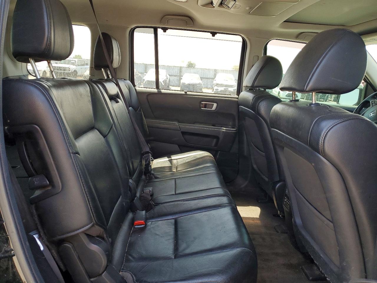 2013 Honda Pilot Touring Black vin: 5FNYF4H91DB020082