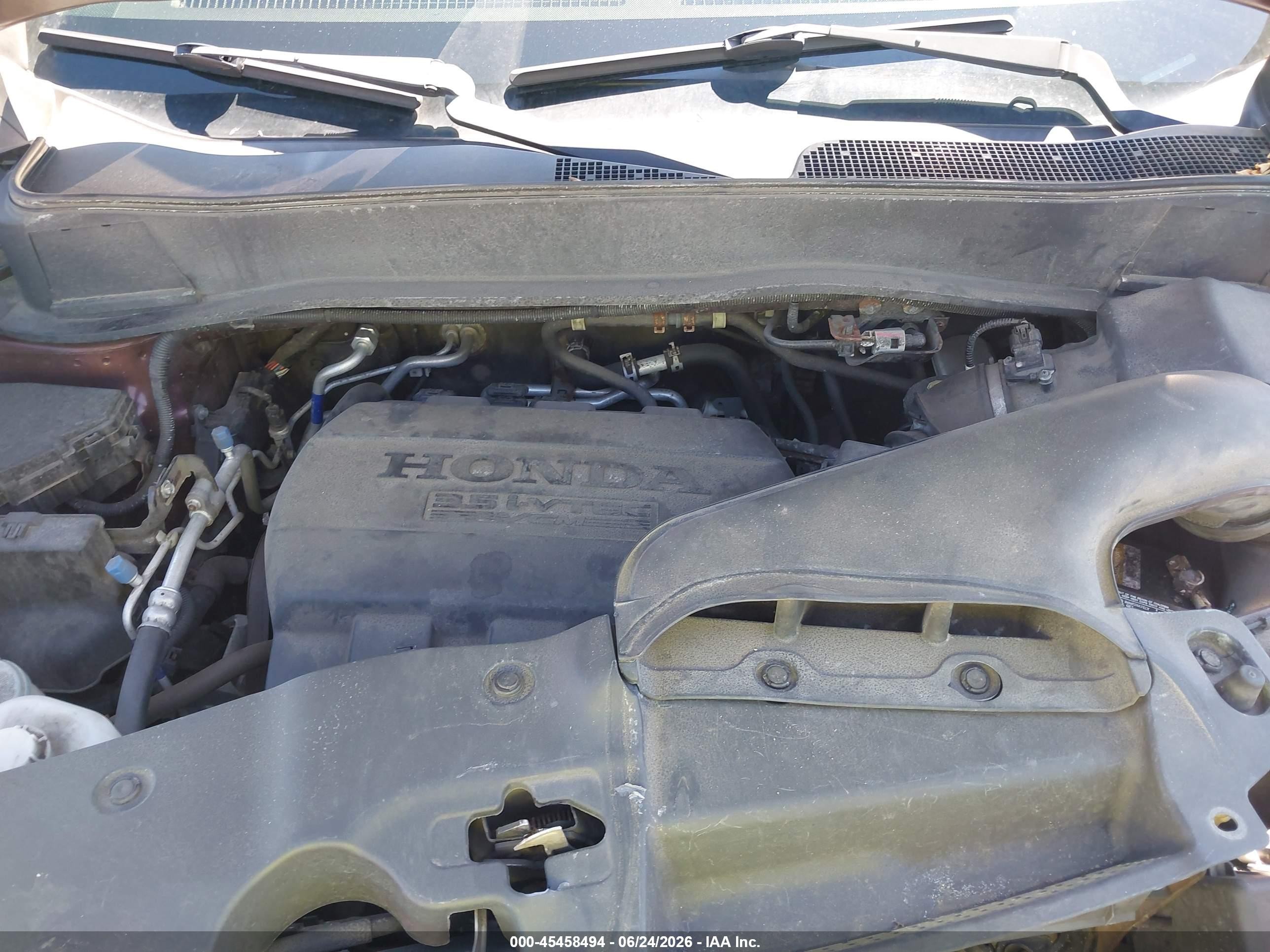 2013 Honda Pilot Touring Бордовый vin: 5FNYF4H91DB025802