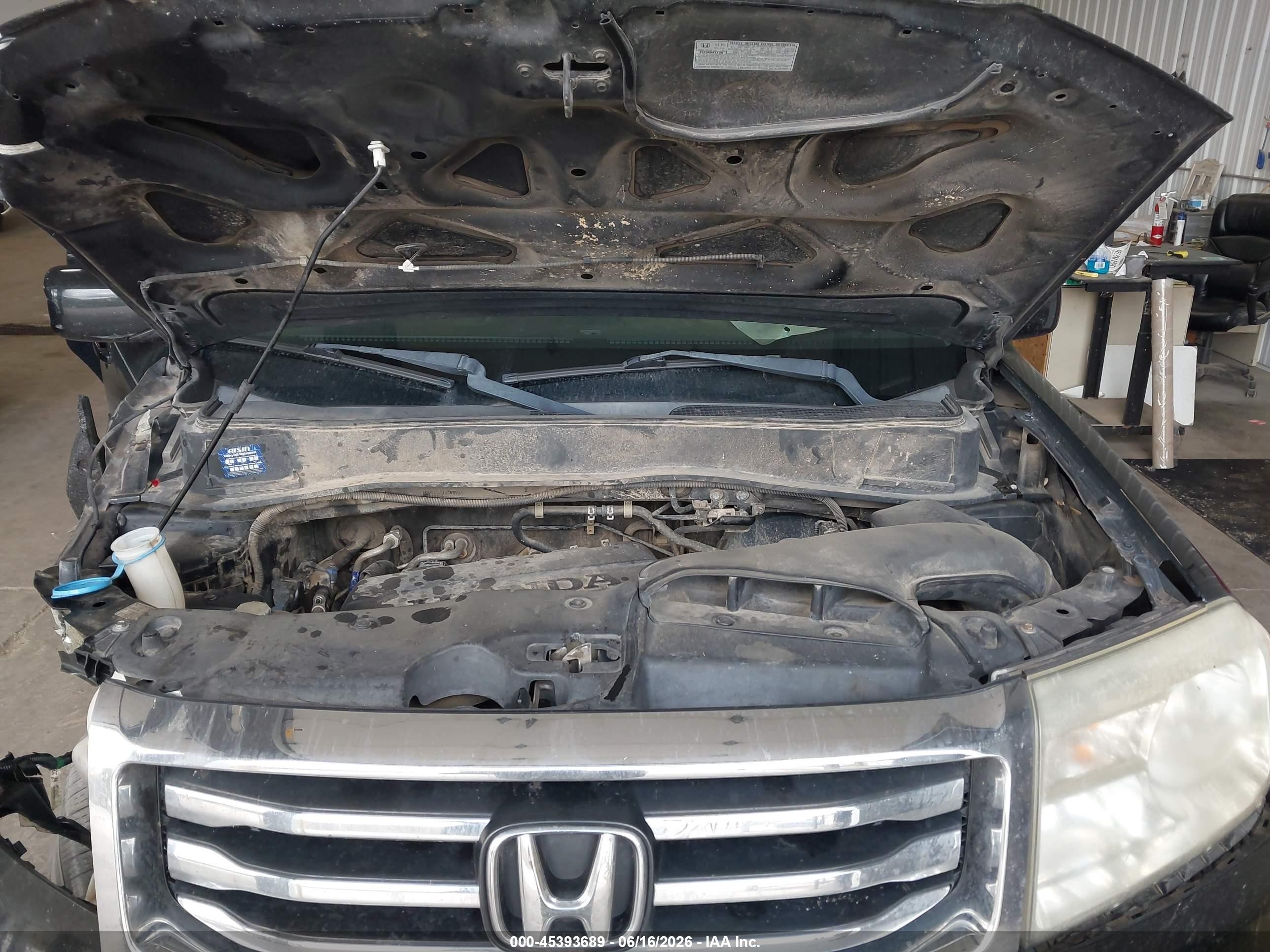 2013 Honda Pilot Touring Черный vin: 5FNYF4H91DB061263