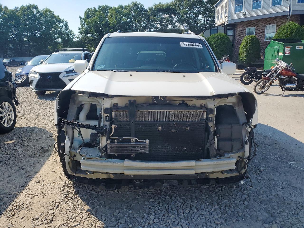 2013 Honda Pilot Touring White vin: 5FNYF4H91DB061876