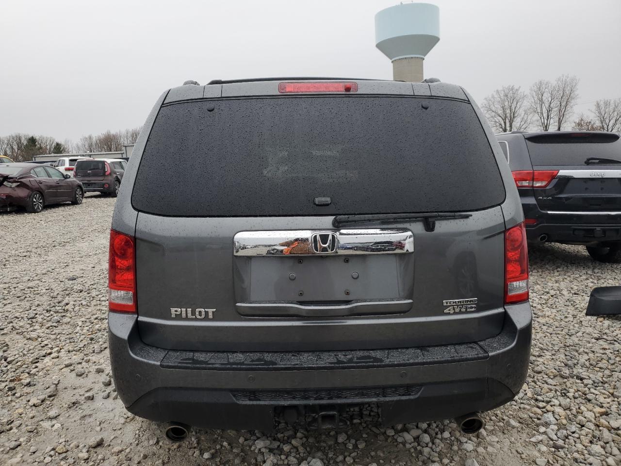 2013 Honda Pilot Touring Gray vin: 5FNYF4H91DB073929