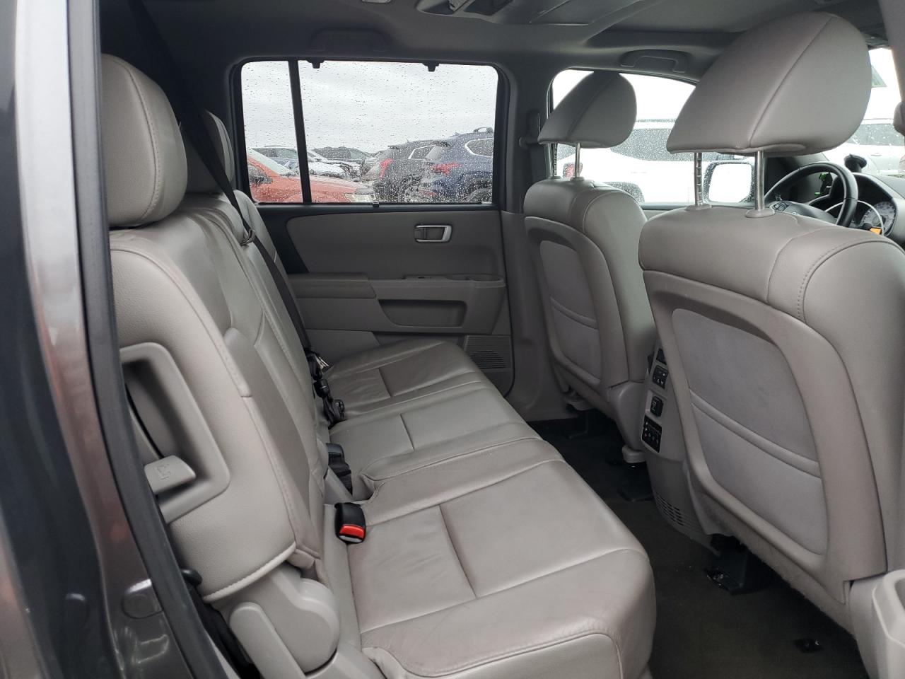 2013 Honda Pilot Touring Gray vin: 5FNYF4H91DB073929