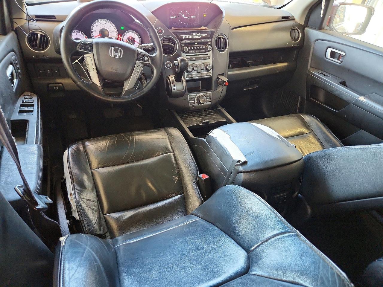 2014 Honda Pilot Touring Maroon vin: 5FNYF4H91EB002828