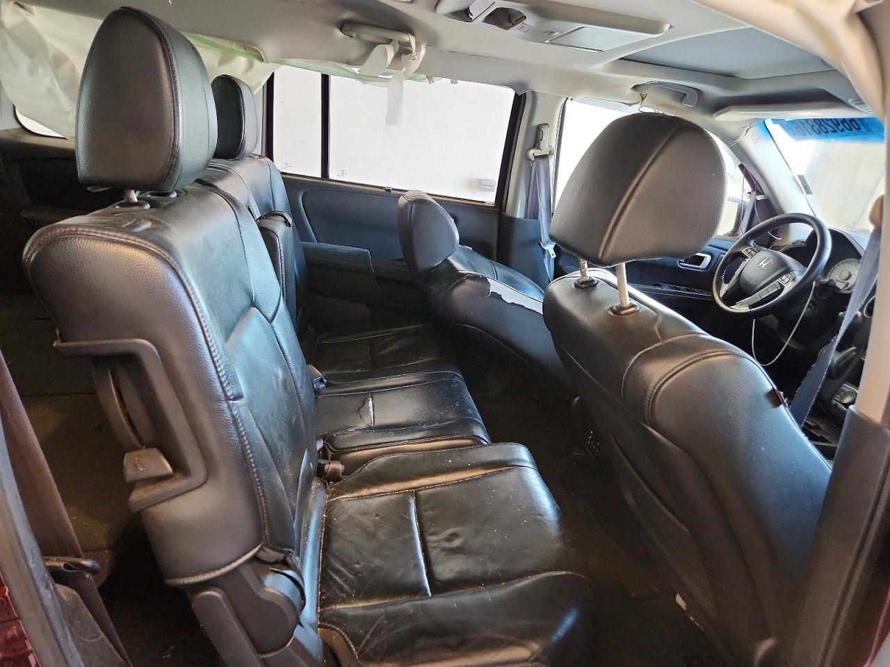 2014 Honda Pilot Touring Maroon vin: 5FNYF4H91EB002828