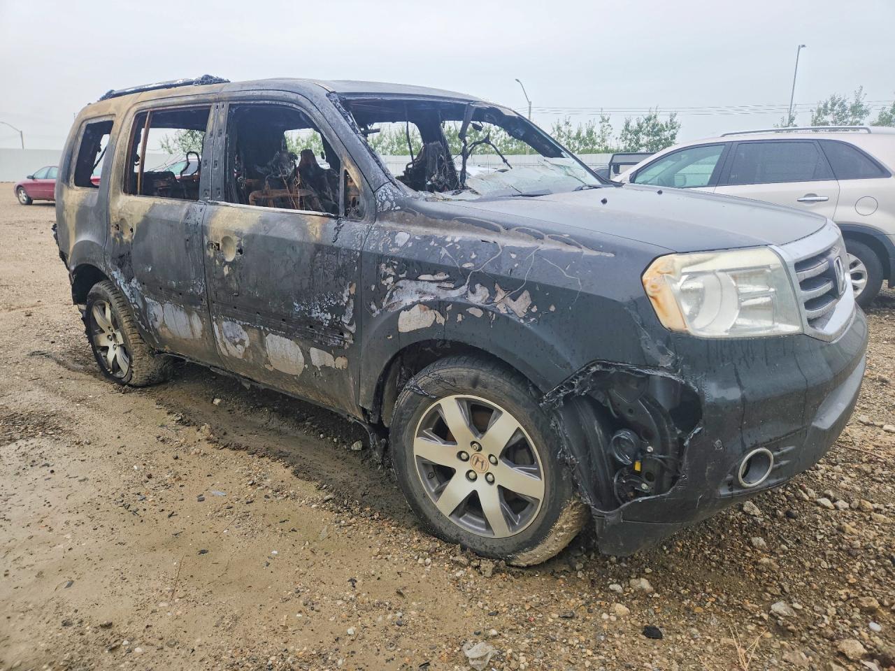 2014 Honda Pilot Touring Черный vin: 5FNYF4H91EB503377