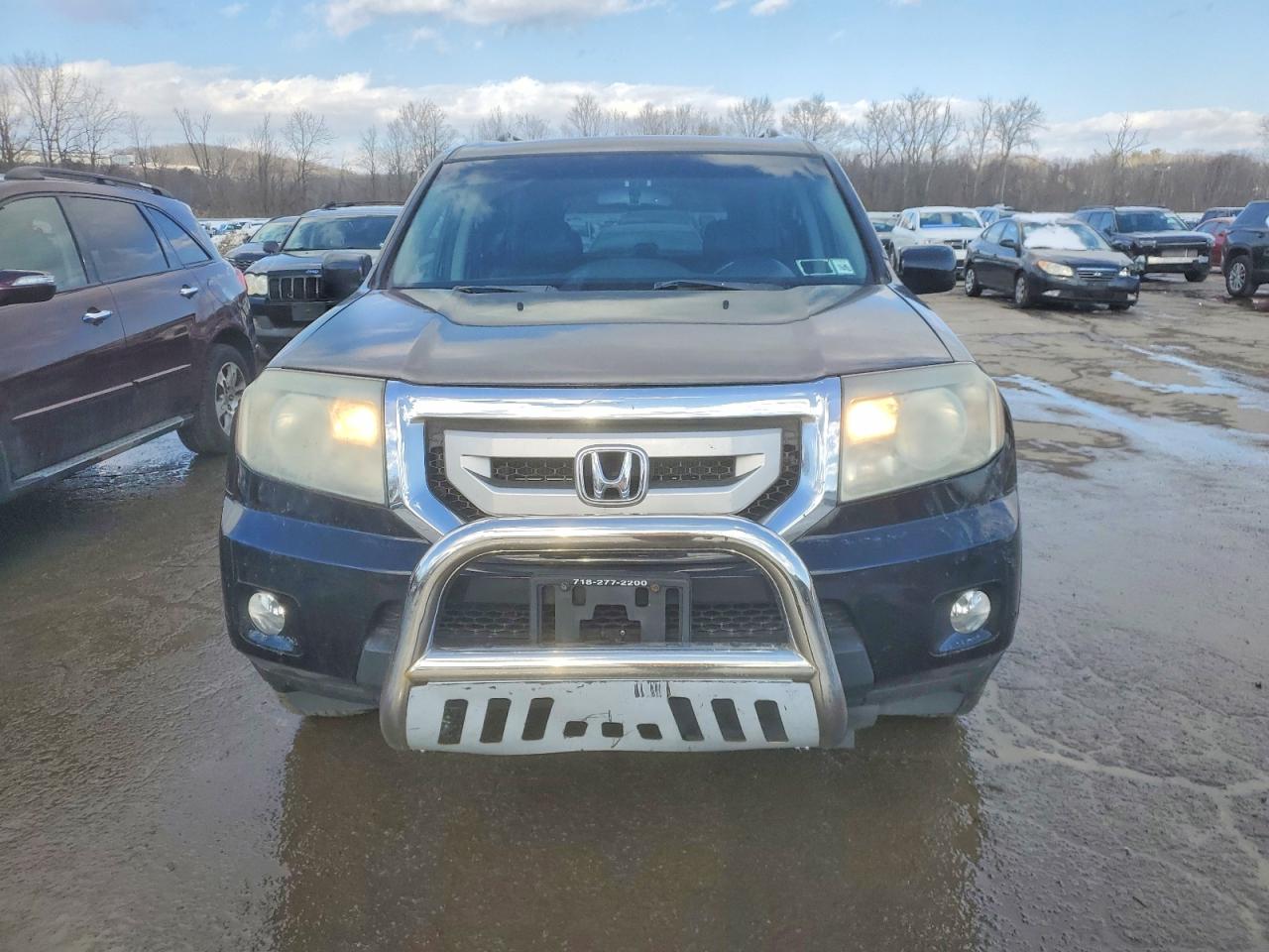 2011 Honda Pilot Touring Черный vin: 5FNYF4H92BB033842