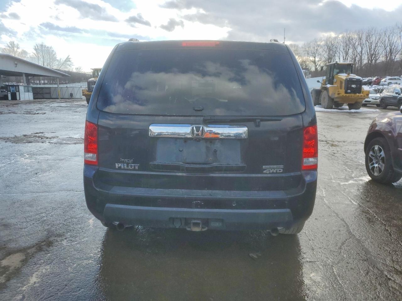 2011 Honda Pilot Touring Черный vin: 5FNYF4H92BB033842