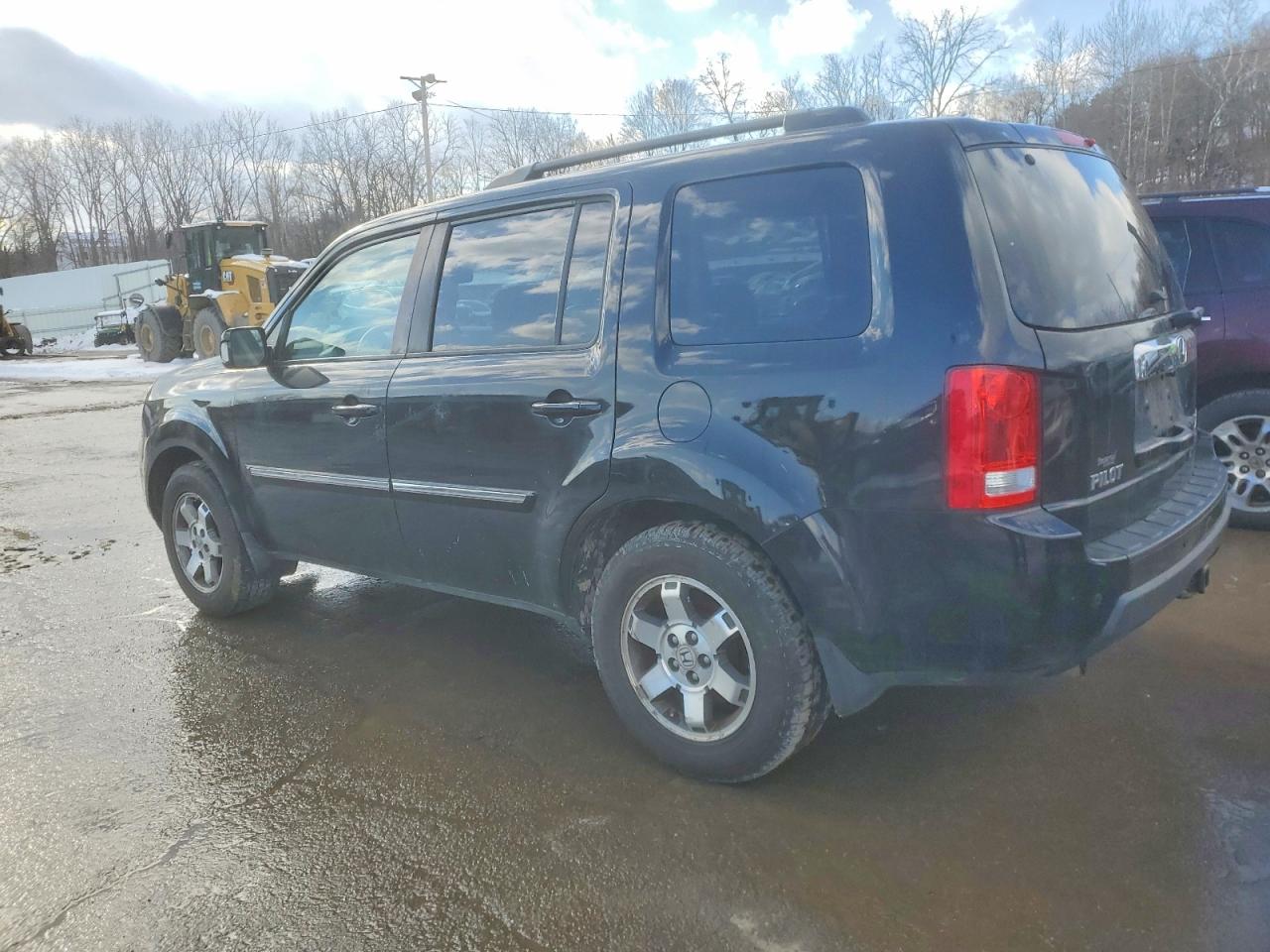 2011 Honda Pilot Touring Черный vin: 5FNYF4H92BB033842
