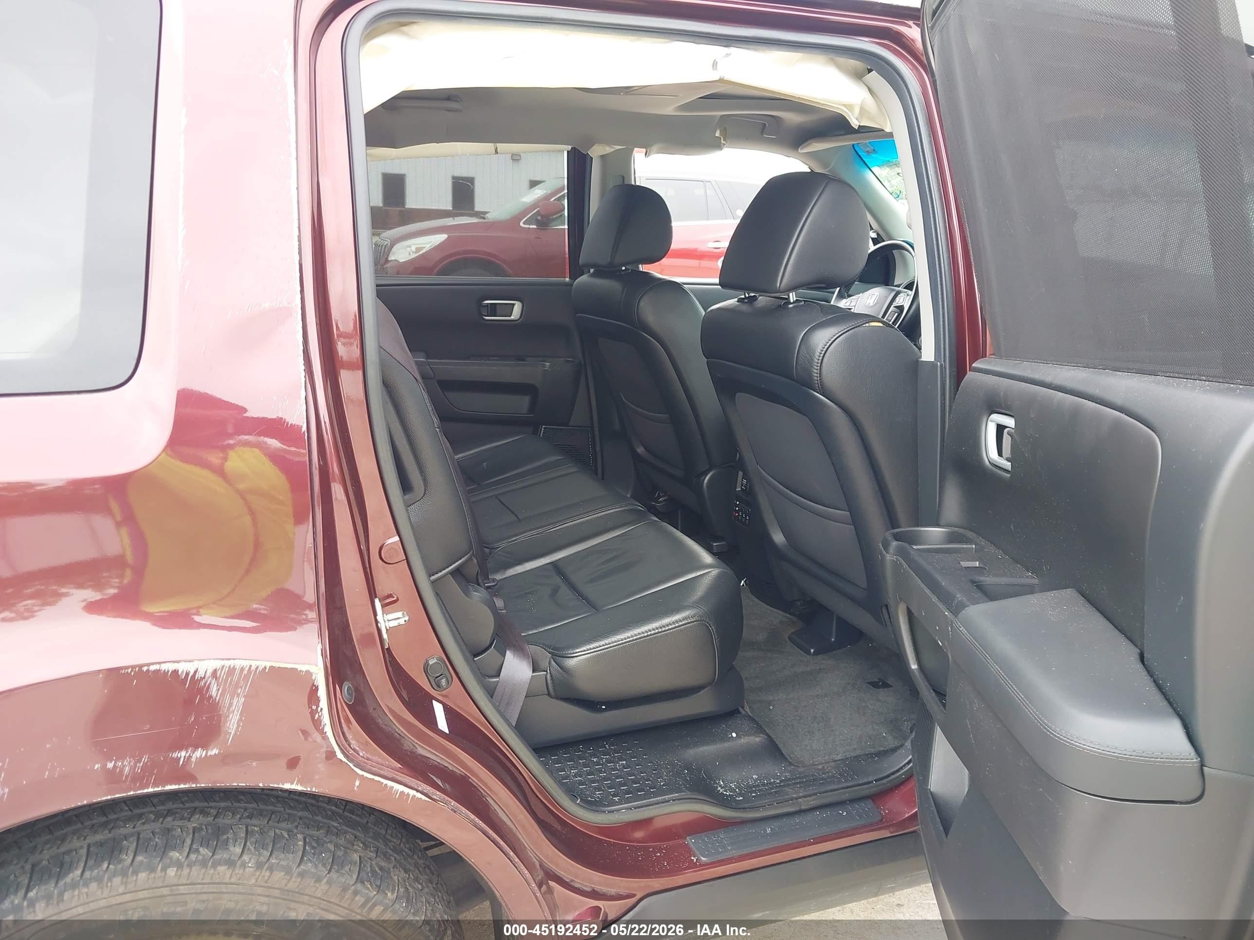 2013 Honda Pilot Touring Коричневый vin: 5FNYF4H92DB027297