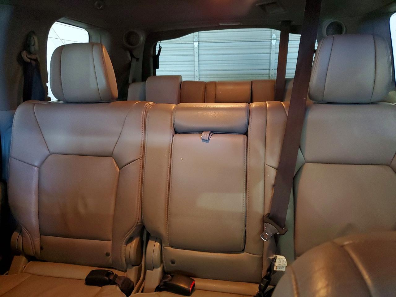 2014 Honda Pilot Touring White vin: 5FNYF4H92EB016219