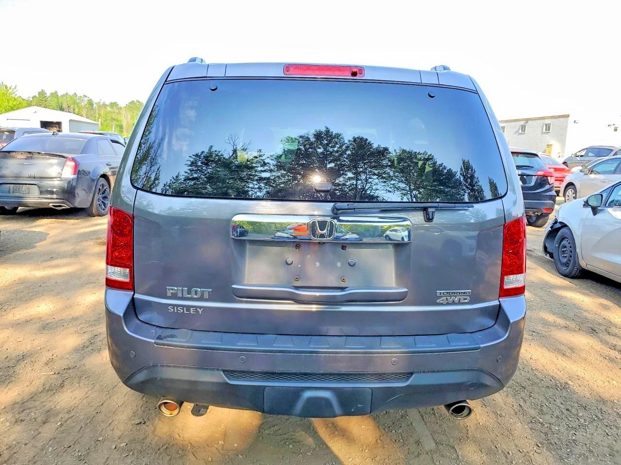 2014 Honda Pilot Touring Charcoal vin: 5FNYF4H92EB501413
