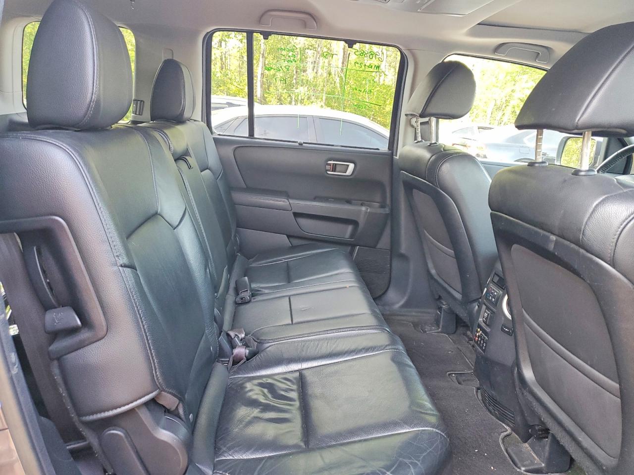 2014 Honda Pilot Touring Charcoal vin: 5FNYF4H92EB501413