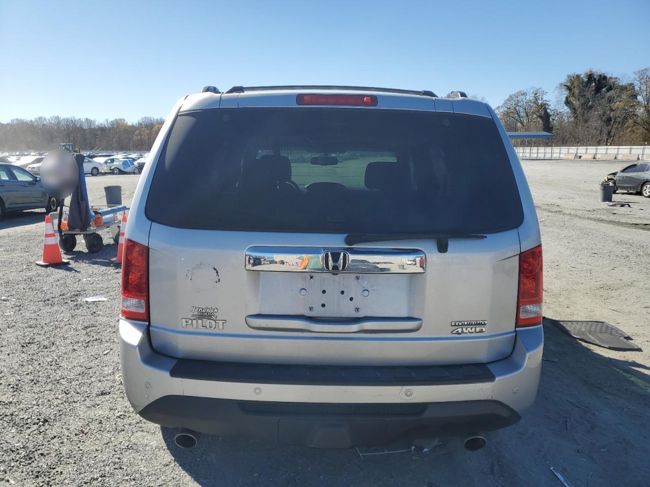 2015 Honda Pilot Touring Серый vin: 5FNYF4H92FB039159