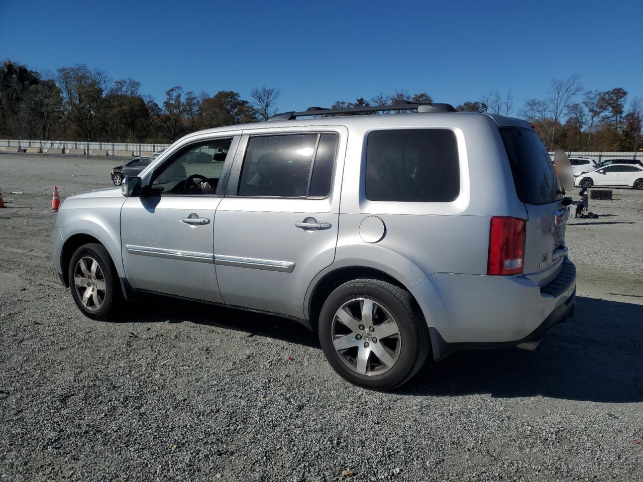 2015 Honda Pilot Touring Серый vin: 5FNYF4H92FB039159