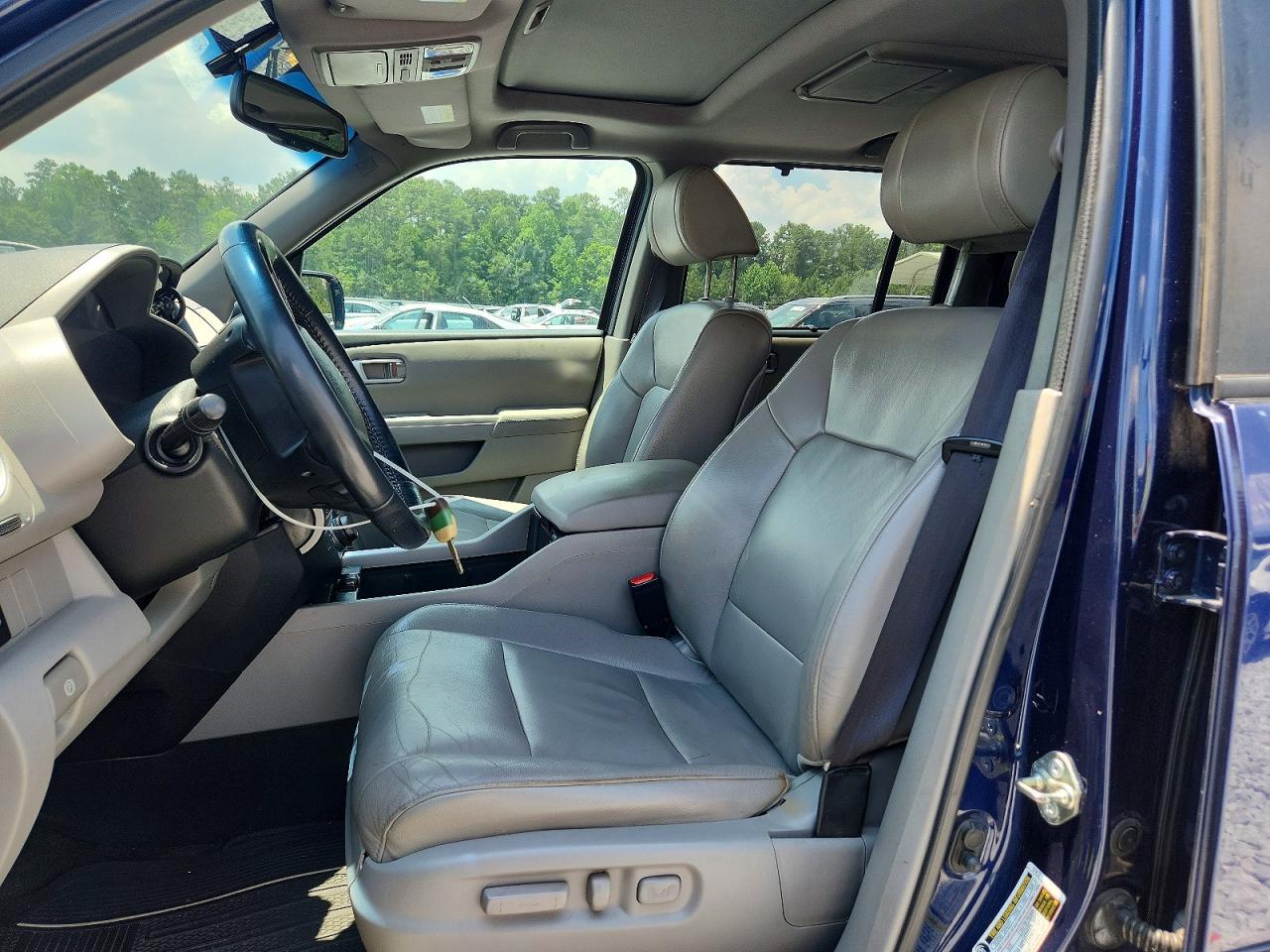 2015 Honda Pilot Touring Blue vin: 5FNYF4H92FB053160