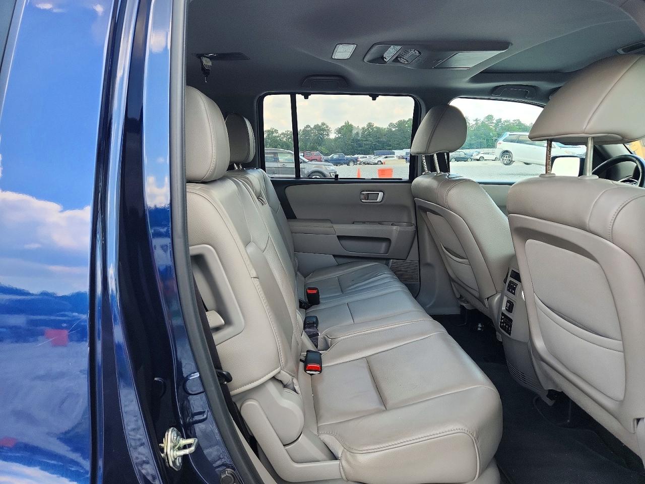 2015 Honda Pilot Touring Blue vin: 5FNYF4H92FB053160