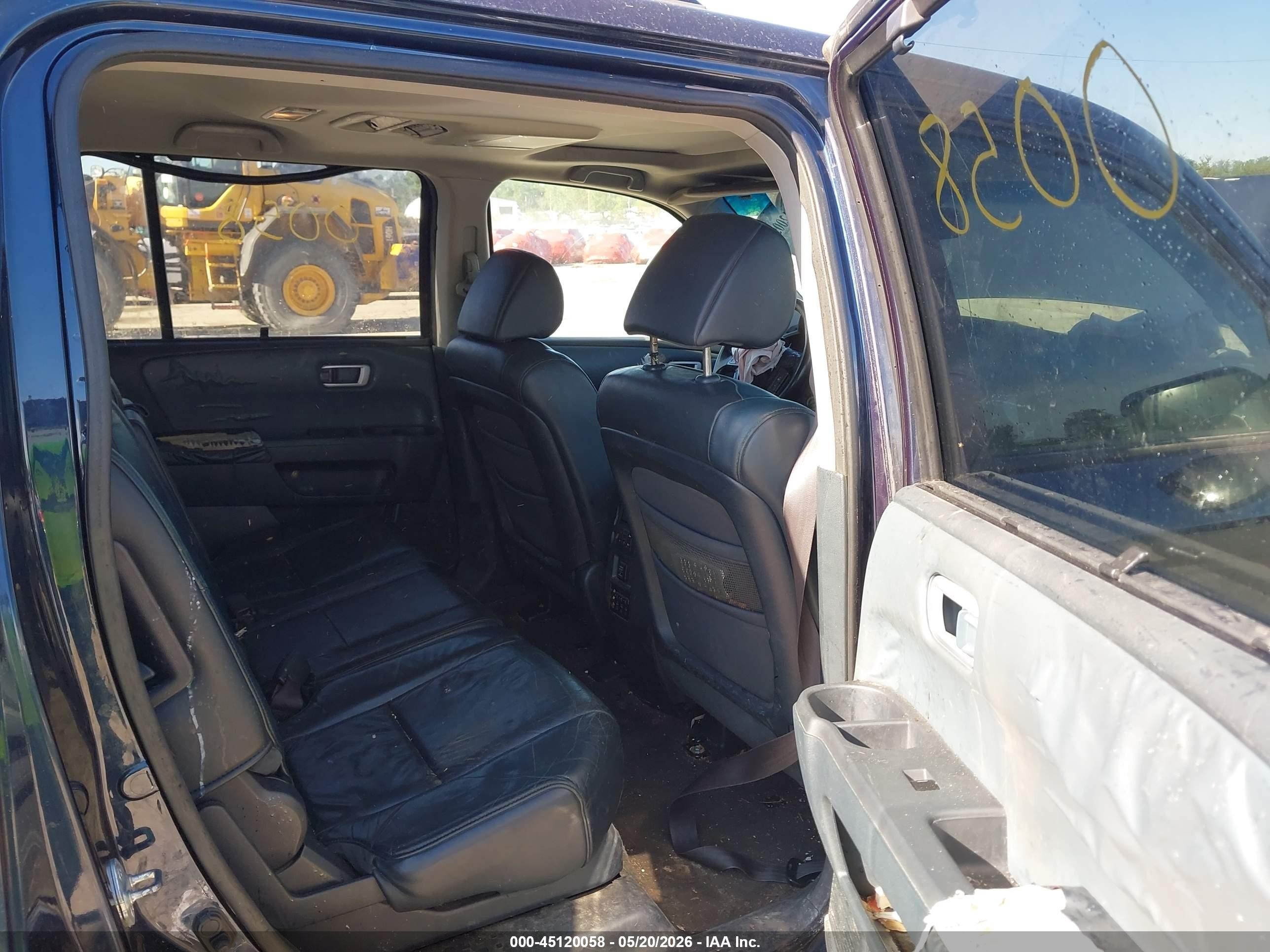 2010 Honda Pilot Touring Navy vin: 5FNYF4H93AB001724
