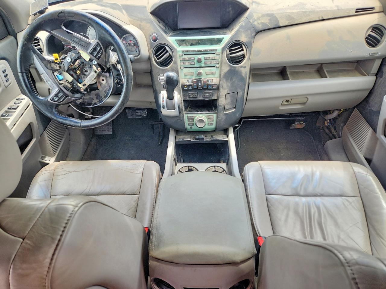 2011 Honda Pilot Touring Серый vin: 5FNYF4H93BB101856