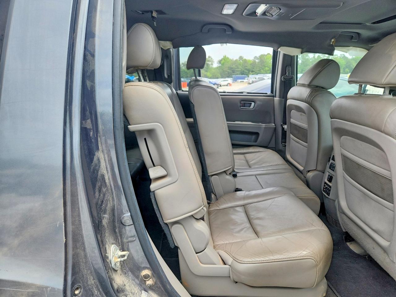 2011 Honda Pilot Touring Серый vin: 5FNYF4H93BB101856