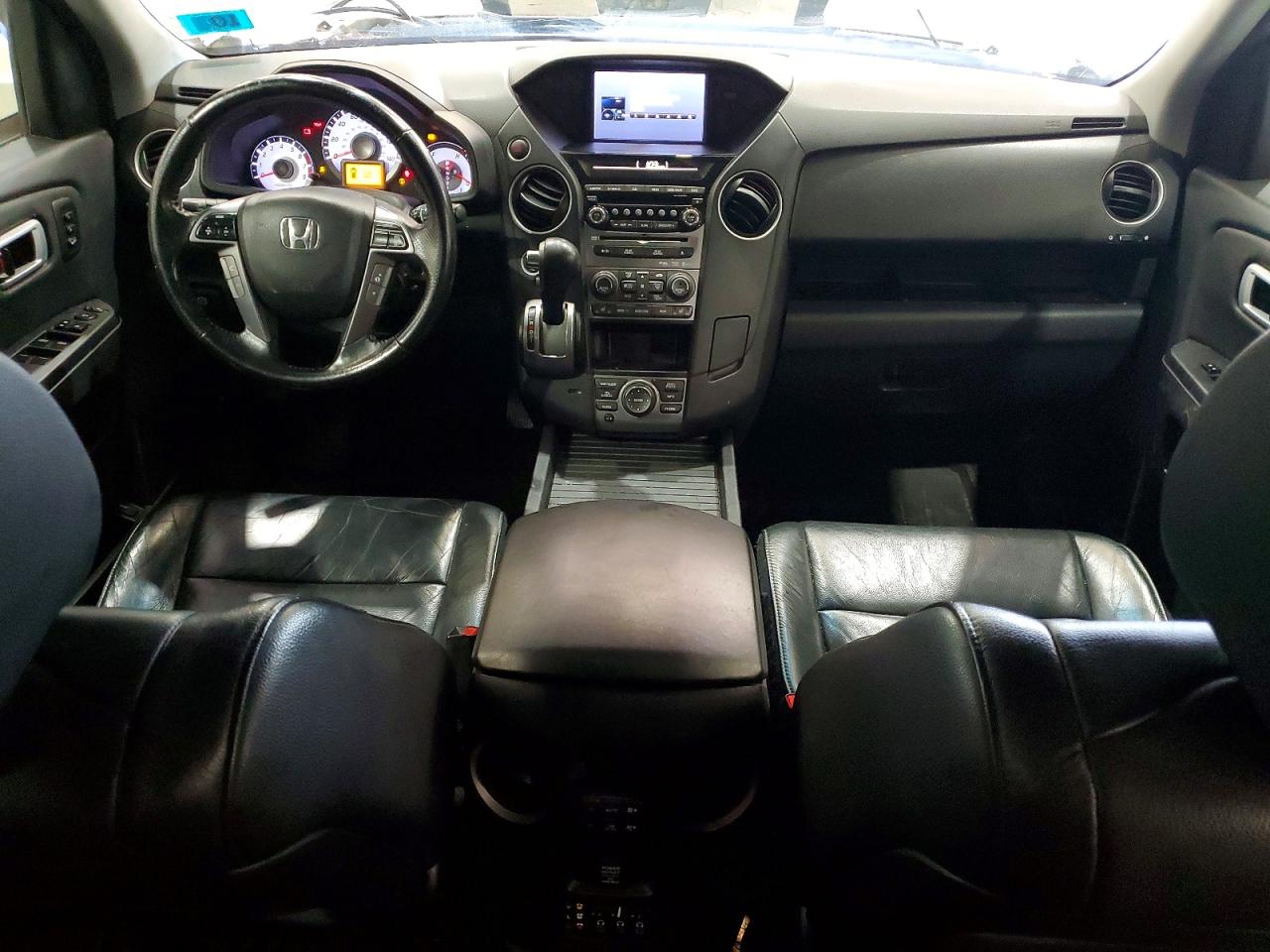 2012 Honda Pilot Touring White vin: 5FNYF4H93CB038629