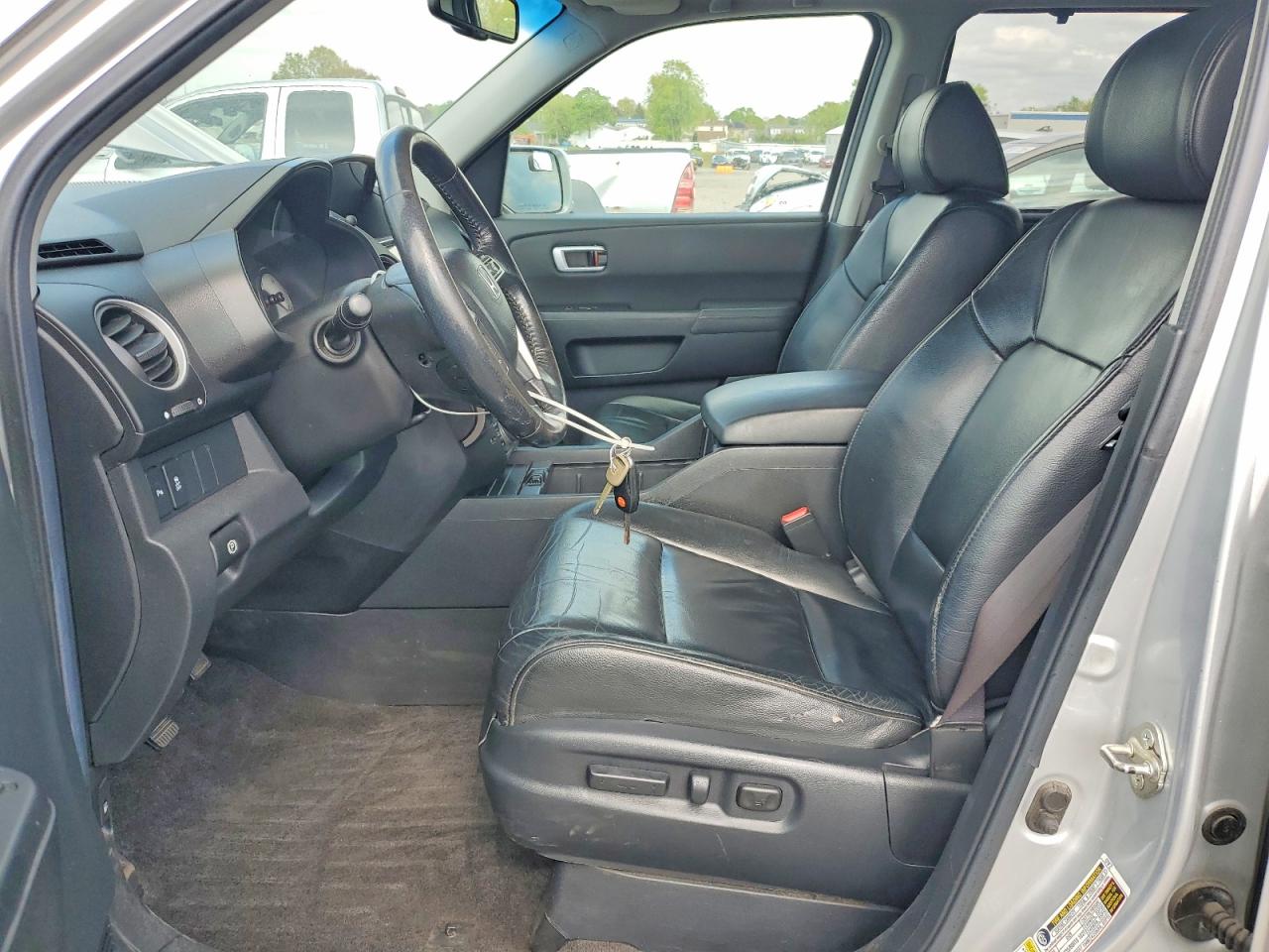 2012 Honda Pilot Touring Серебряный vin: 5FNYF4H93CB052434