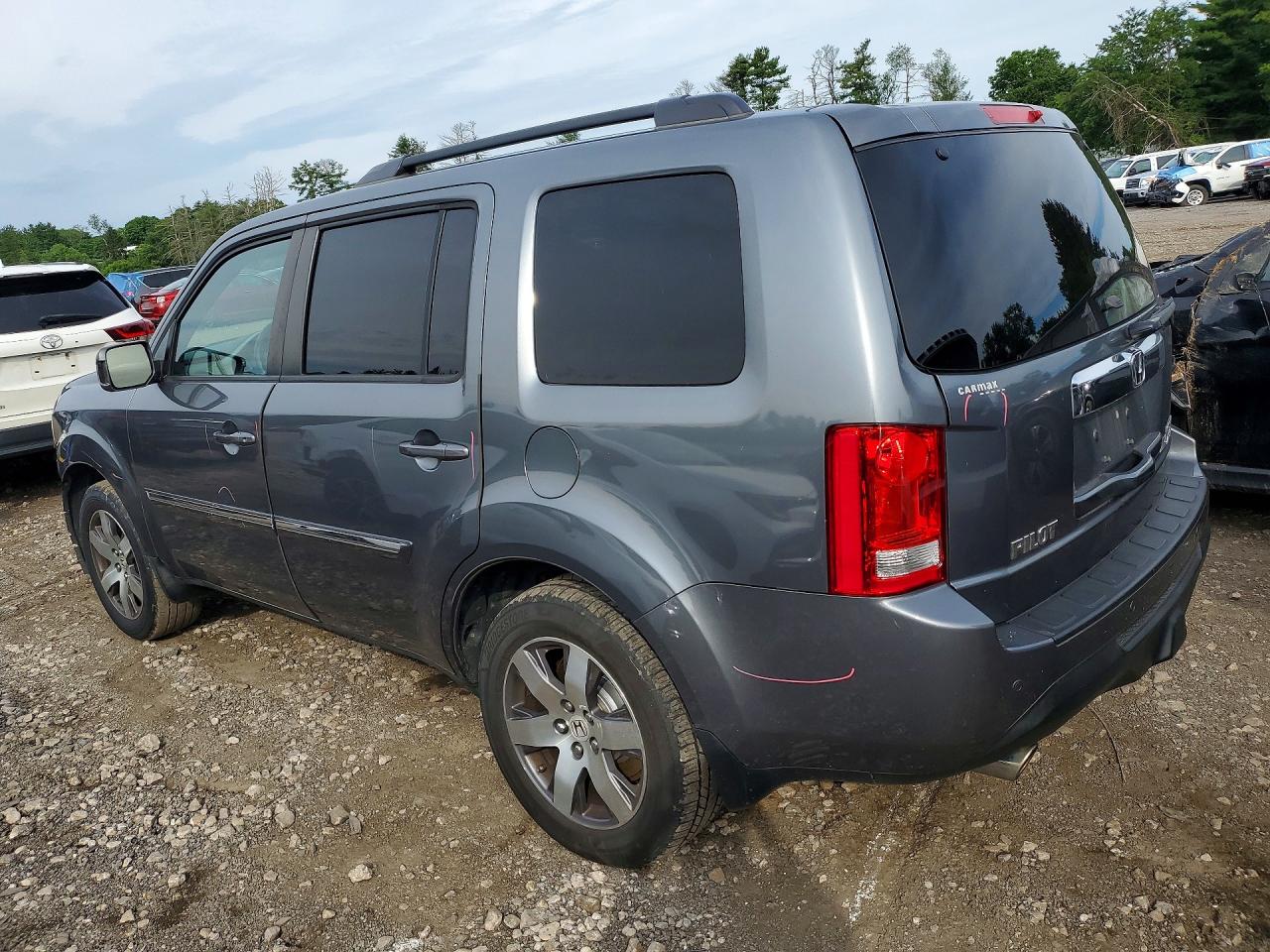 2013 Honda Pilot Touring Gray vin: 5FNYF4H93DB021234