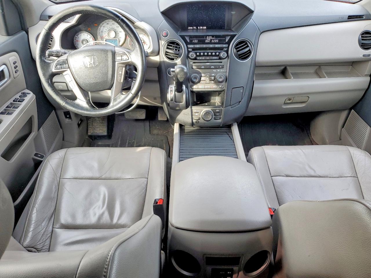 2013 Honda Pilot Touring Gray vin: 5FNYF4H93DB021234
