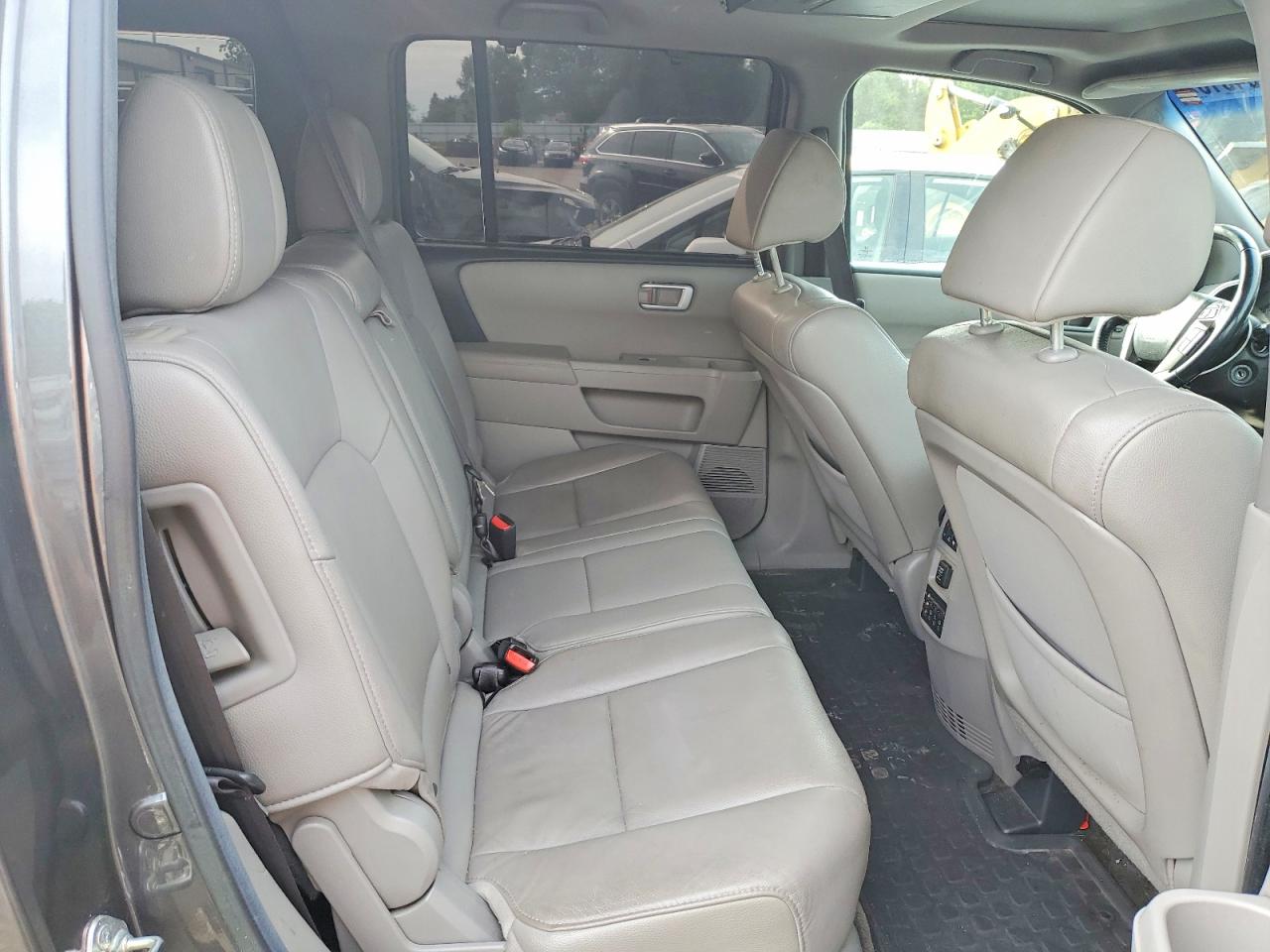 2013 Honda Pilot Touring Gray vin: 5FNYF4H93DB021234