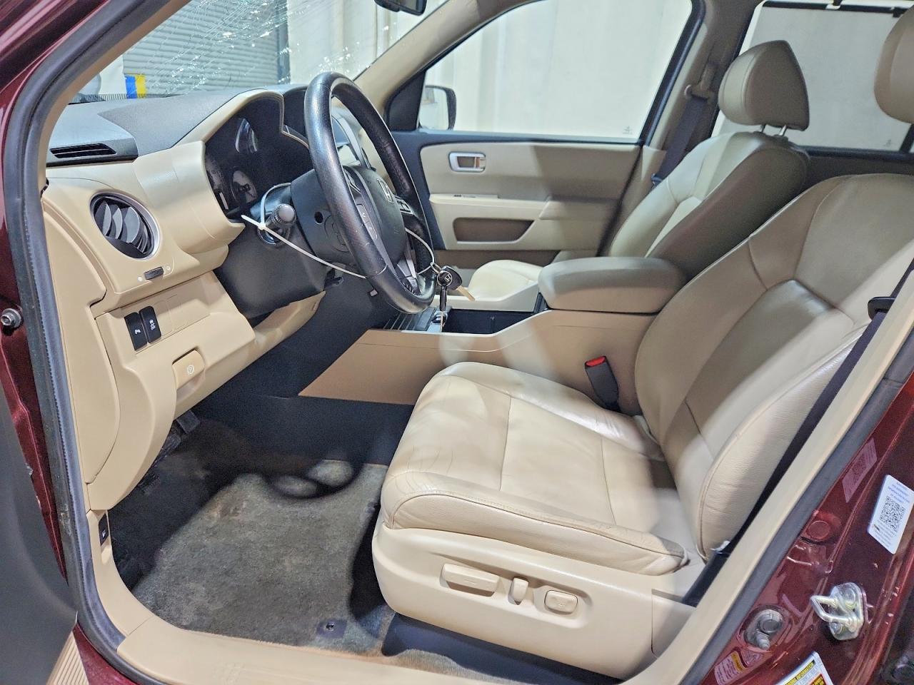 2013 Honda Pilot Burgundy vin: 5FNYF4H93DB025803