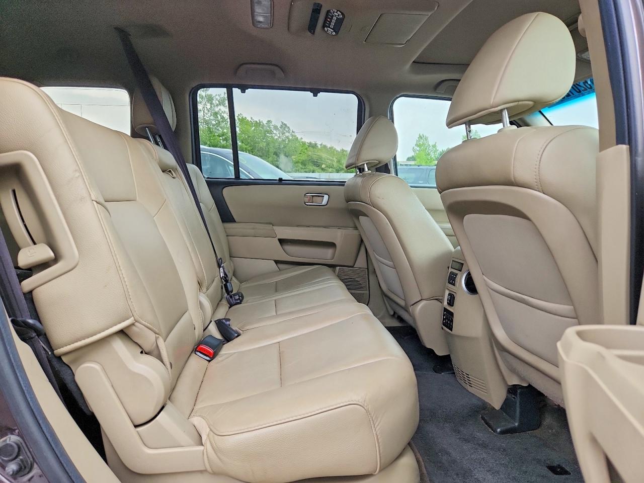 2013 Honda Pilot Touring Gray vin: 5FNYF4H93DB057232