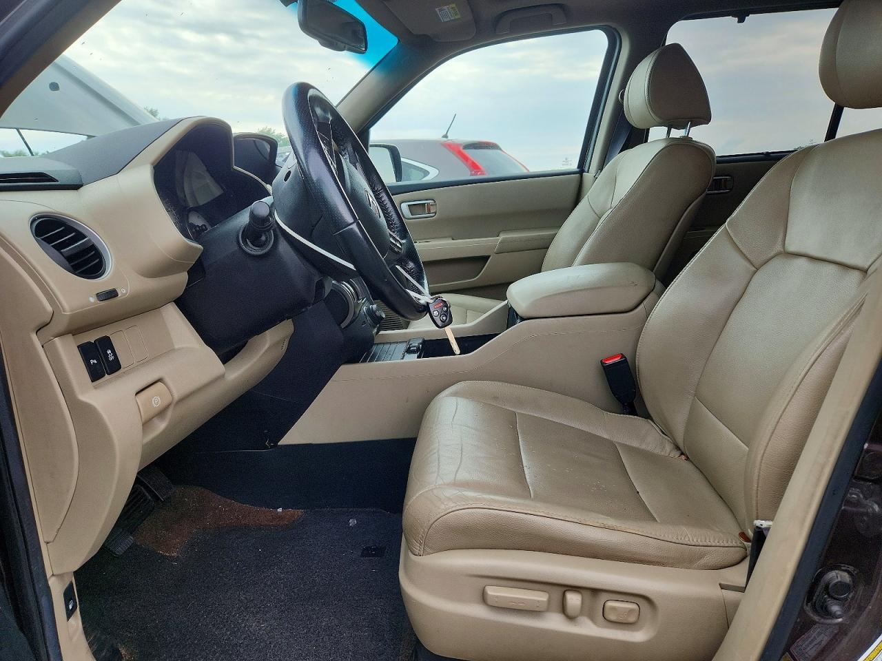 2013 Honda Pilot Touring Gray vin: 5FNYF4H93DB057232