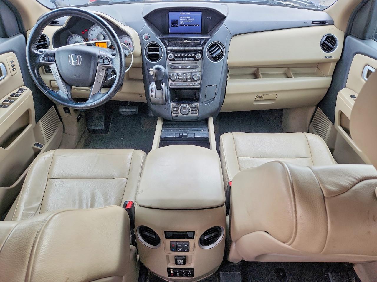 2013 Honda Pilot Touring Gray vin: 5FNYF4H93DB057232