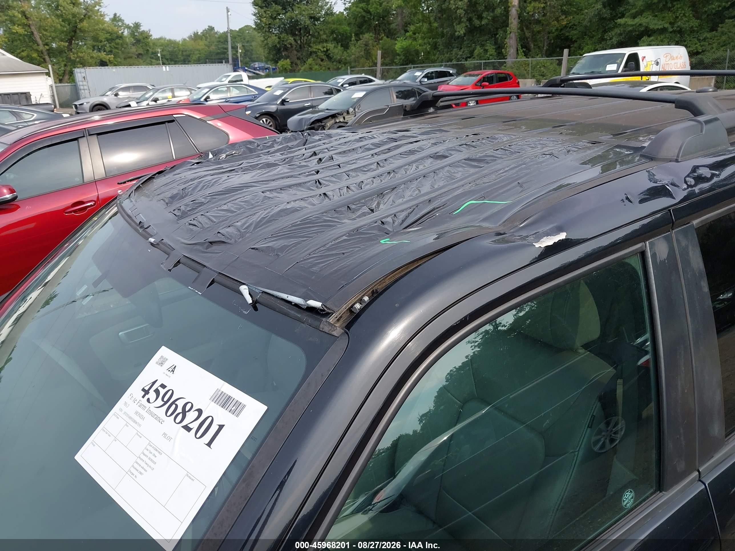 2013 Honda Pilot Touring Black vin: 5FNYF4H93DB067193