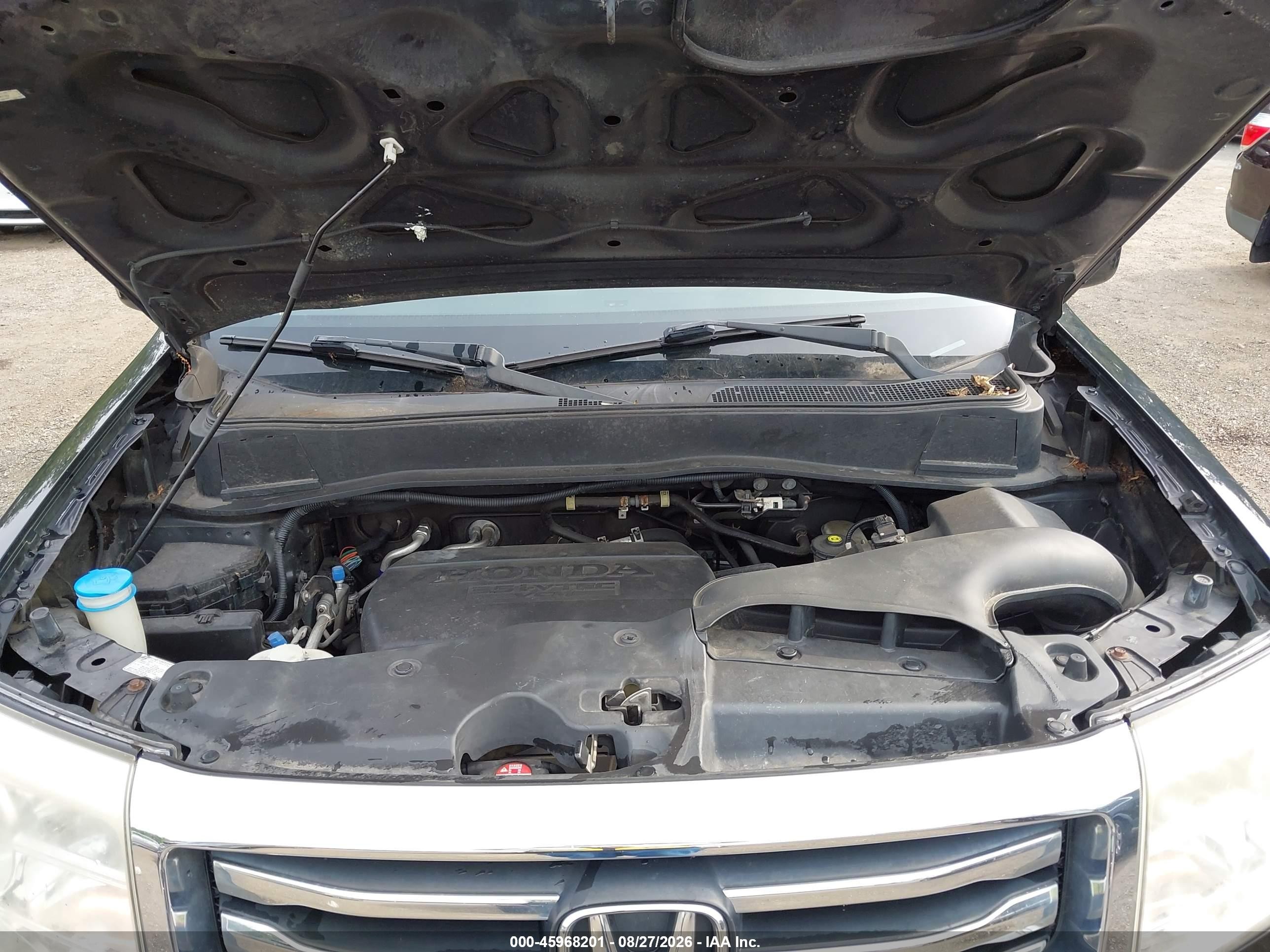 2013 Honda Pilot Touring Black vin: 5FNYF4H93DB067193