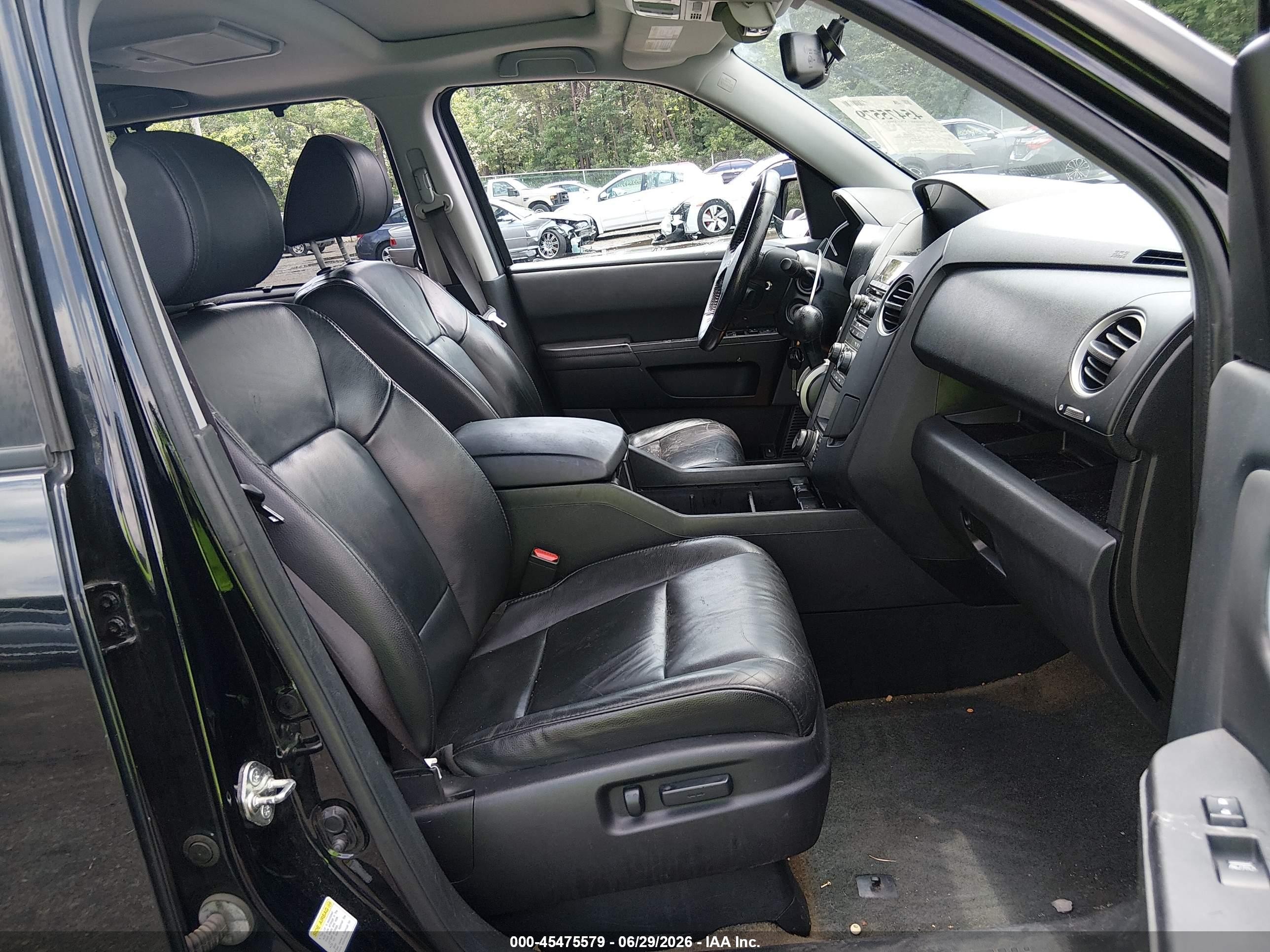 2015 Honda Pilot Touring Черный vin: 5FNYF4H93FB031300