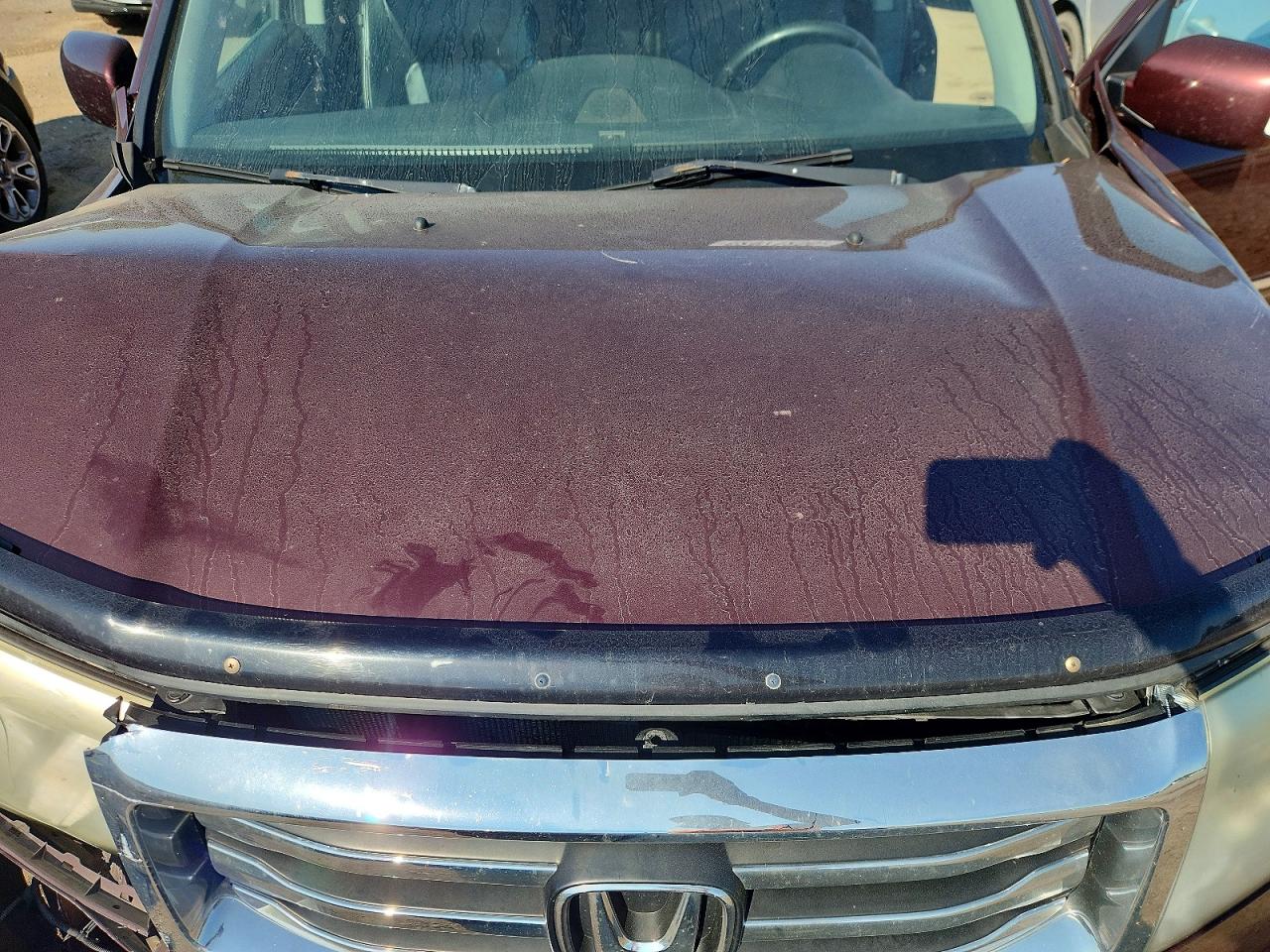 2015 Honda Pilot Touring Burgundy vin: 5FNYF4H93FB504645