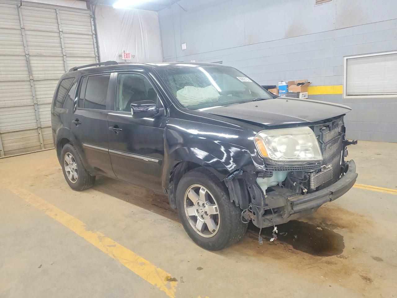 2011 Honda Pilot Touring Black vin: 5FNYF4H94BB020249