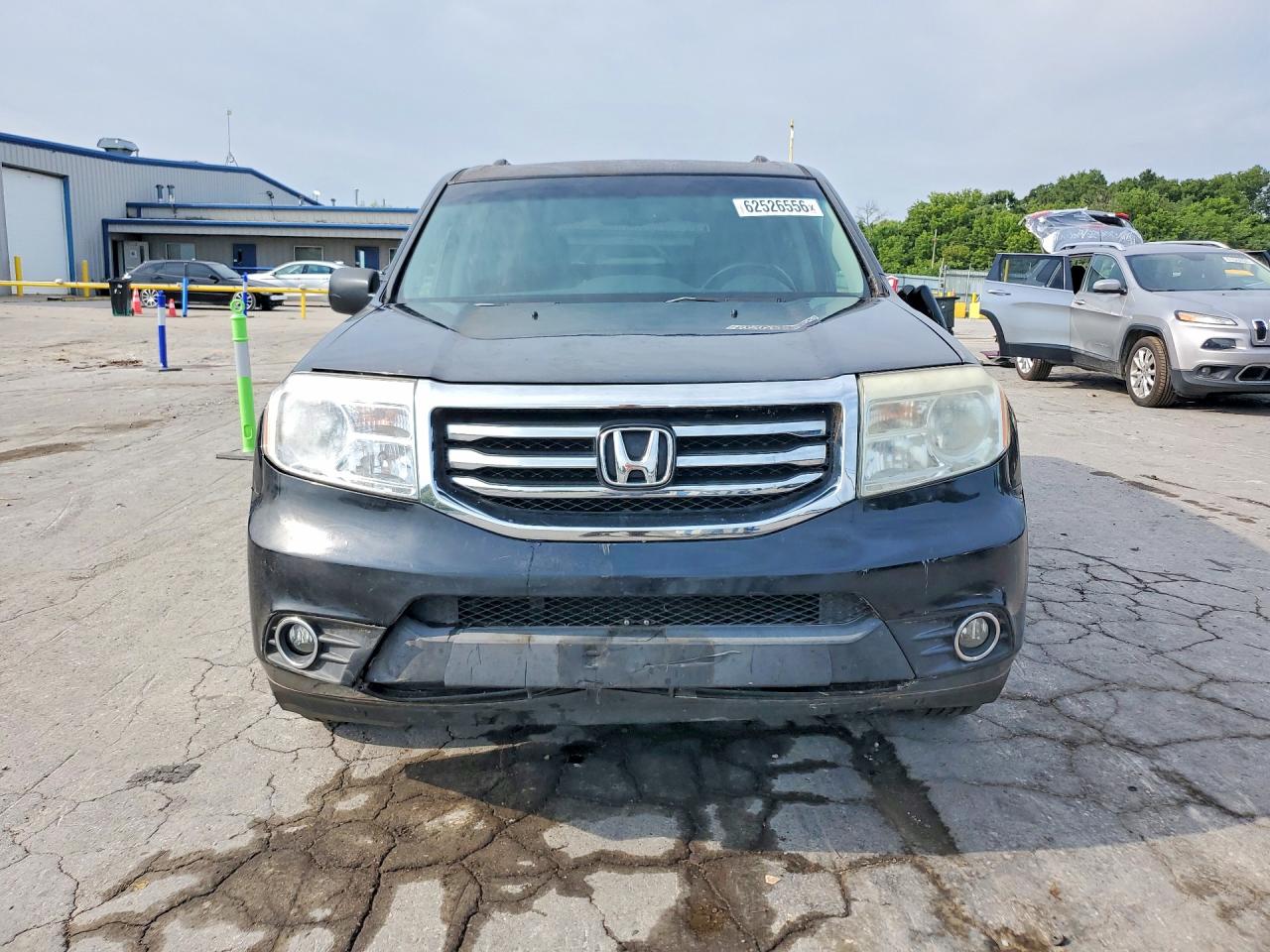 2012 Honda Pilot Touring Black vin: 5FNYF4H94CB030961
