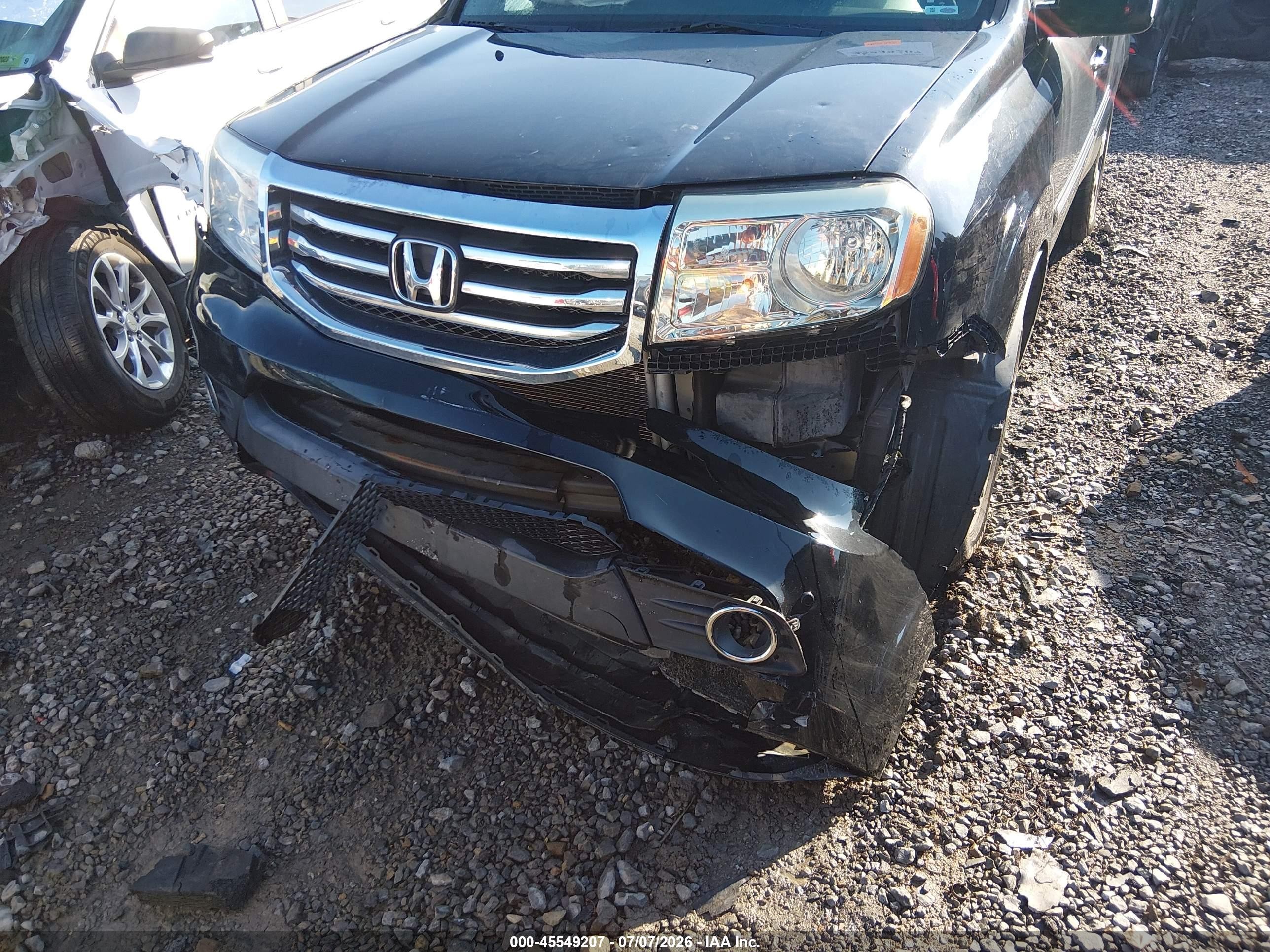 2013 Honda Pilot Touring Black vin: 5FNYF4H94DB004877